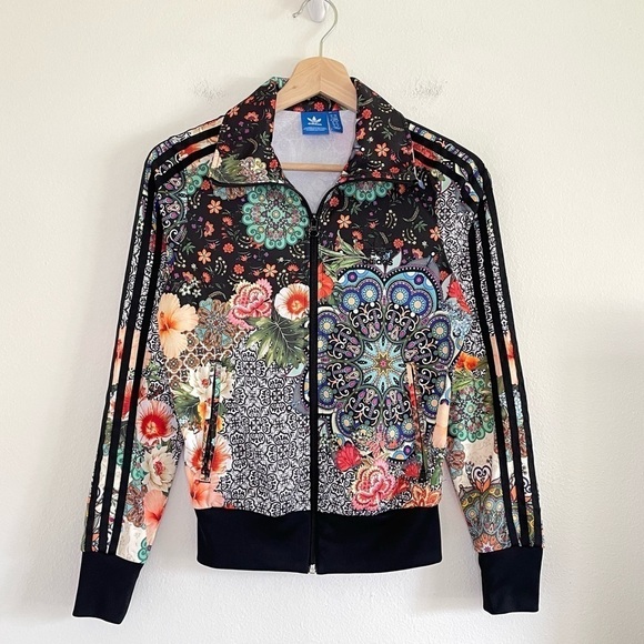 Adidas FARM Rio Jardim Agharta Trefoil Track Jacket Legging Set Multicolor XS/S - Picture 6 of 16